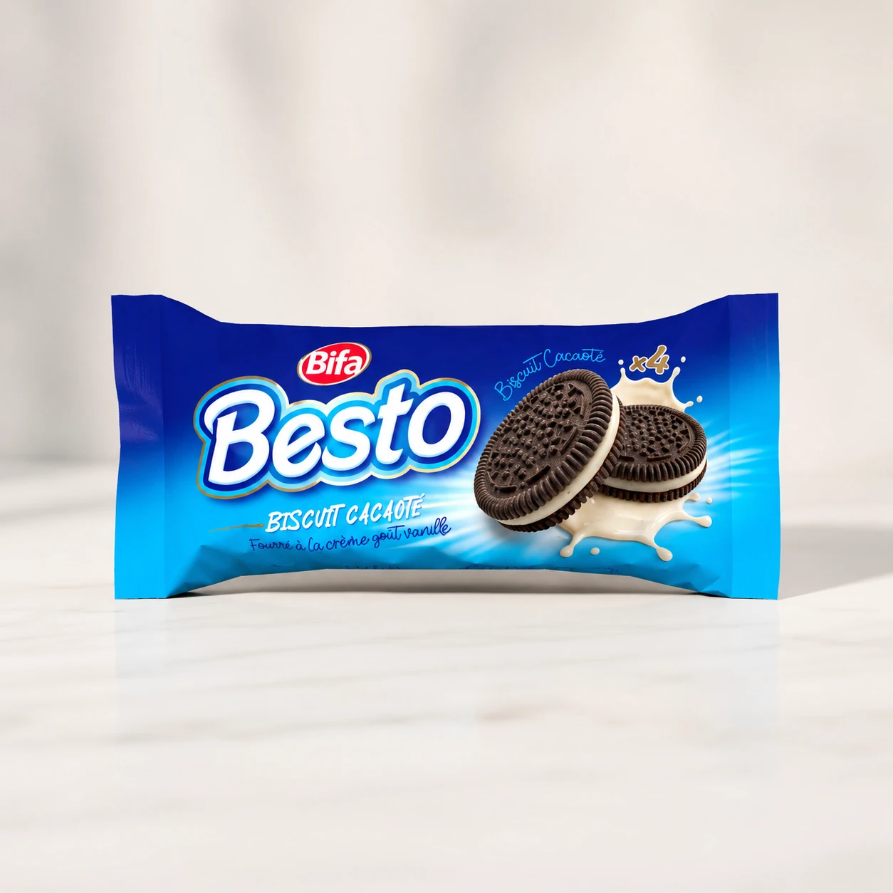 Besto cacaoté vanille 4 Pcs