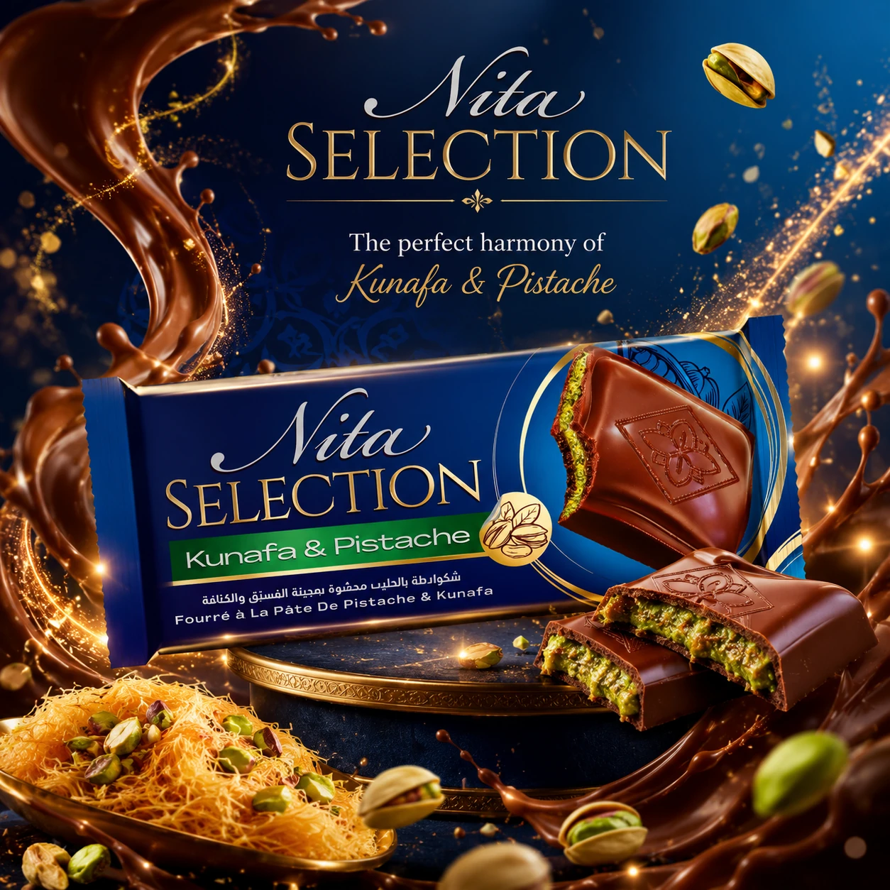 NITA Selection Kunafa et Pistaches
